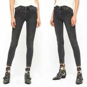 All Saints Mast Skinny Jeans Black 29